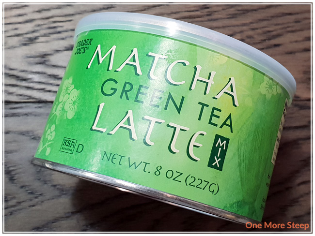 Modtagelig for samlet set vigtig Trader Joe's Matcha Green Tea Latte Mix – One More Steep
