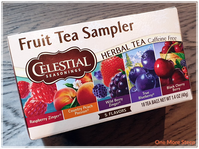 Herbal Tea, Country Peach Passion, Caffeine Free, 20 Tea Bags, 1.4