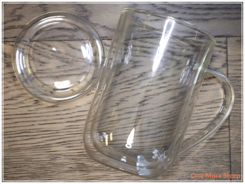 Double Walled Glass Nordic Mug with Infuser